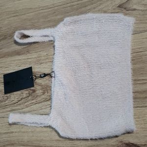 KuwallaTee Fluffy Cropped Tank Top